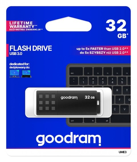 Pendrive UME3 32GB USB 3.0 Czarny