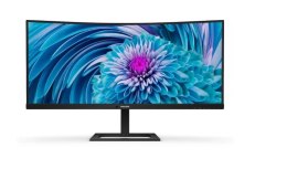 Monitor 346E2CUAE 34 cale VA Curved HDMI, DP, USB-C Głośniki, Regulowana wysokość