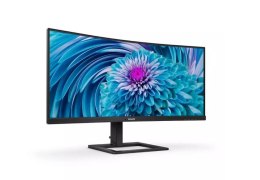 Monitor 346E2CUAE 34 cale VA Curved HDMI, DP, USB-C Głośniki, Regulowana wysokość