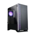 Obudowa S5 Black ATX Mid Tower PC Case RGB fan TG