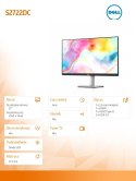 Monitor 27 S2722DC LED 2560x1440/HDMI/USBC/3Y