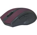 Mysz bezprzewodowa Accura MM-665 RF 1600dpi 6P Burgund