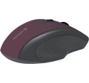 Mysz bezprzewodowa Accura MM-665 RF 1600dpi 6P Burgund