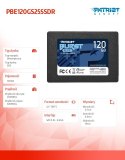 SSD 120GB Burst Elite 450/320MB/s SATA III 2.5