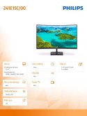 Monitor 241E1SC 23.6 cala Curved VA HDMI Freesync