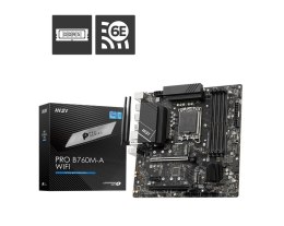 Płyta główna PRO B760M-A WIFI s1700 4DDR5 DP/HDMI mATX