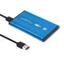 Obudowa na dysk HDD/SSD 2.5 cala SATA3 | USB 3.0 | Niebieska