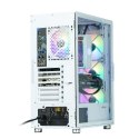 Obudowa I3 Neo ATX Mid Tower RGB 4xwentylator, biała