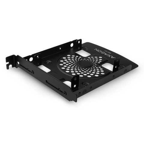 RHD-P25 Ramka metalowa do montażu 2x 2.5" HDD w pozycji 3.5" lub pozycji PCI Czarna