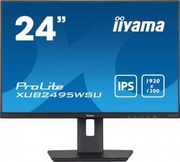 Monitor 24.1 cala XUB2495WSU-B5 IPS,16:10,HAS(150mm),4xUSB