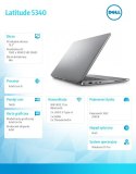 Notebook Latitude 5340 Win11Pro i5-1335U/16GB/256GB SSD/13.3 FHD/Integrated/FgrPr & SmtCd/FHD/IR Cam/Mic/WLAN + BT/Backlit Kb/3Y