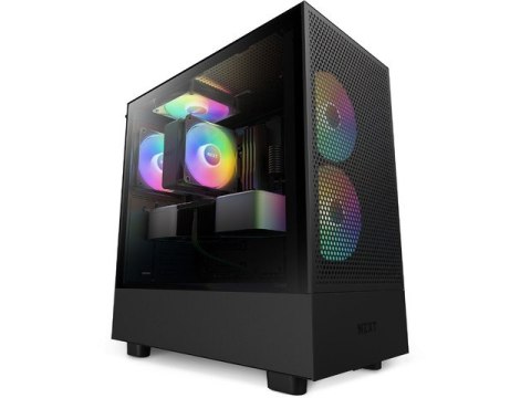 Obudowa H5 Flow RGB z oknem Czarna