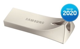 Pendrive BAR Plus USB3.1 64 GB Champaign Silver