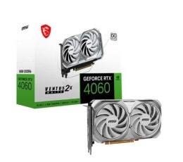 Karta graficzna GeForce RTX 4060 VENTUS 2X WHITE OC 8GB GDDR6 128bit