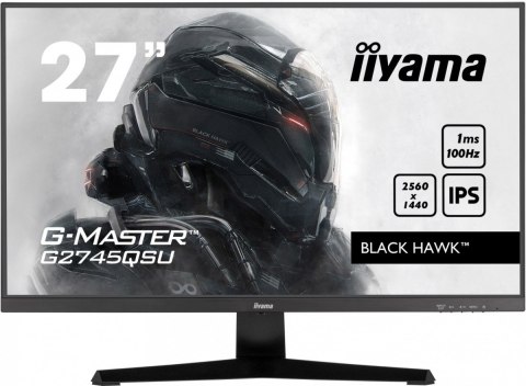 Monitor 27 cali G-Master G2745QSU-B1 IPS,FHD,100Hz,1ms,2xUSB,2x2W,FreeSync