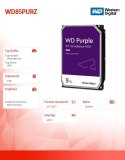 Dysk twardy Purple 8TB 3,5 cala WD85PURZ