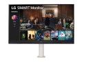 Monitor 32SQ780S-W 32 cale Smart 4K UHD webOS Ergo