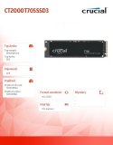 Dysk SSD T705 2TB M.2 NVMe 2280 PCIe 5.0 14500/12700