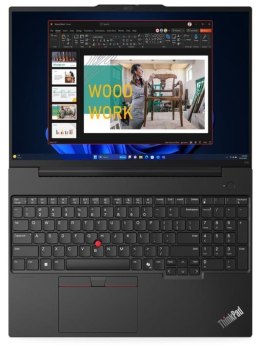 Laptop ThinkPad E16 G2 21MA0021PB W11Pro Ultra 5 125U/16GB/512GB/INT/16.0 WUXGA/Graphite Black/1YR Premier Support + 3YRS OS + C