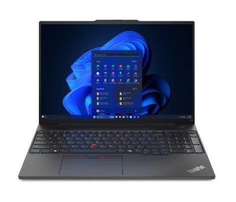 Notebook ThinkPad E16 G2 21MA002RPB W11Pro Intel Core Ultra 7 155H/16GB/512GB/INT/16.0 WUXGA/Graphite Black/3YRS OnSite + 1YR Pr