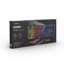 Klawiatura mechaniczna bezprzewodowa PHENIX Gateron Red Pro, ABS