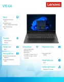 Laptop V15 G4 82YU00UPPB W11Home 7520U/8GB/512GB/AMD Radeon/15.6 FHD/Black/3YRS OS