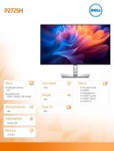 Monitor 27 cali P2725H IPS LED Full HD(1920x1080)/16:9/HDMI/DP/USB-C/VGA/USB/5Y