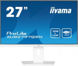 Monitor 27 cali XUB2797QSN-W1 IPS,QHD,USB-c Dock 65W,HDMI, WHITE