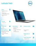 Notebook Latitude 7440 Win11Pro i7-1365U/16GB/512GB SSD/14.0 FHD/Intel Iris Xe/ThBlt&FgrPr&SmtCd/FHD/IRCam/Mic/WLAN+BT/Backlit K