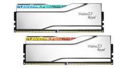 Pamięć PC - DDR5 64GB (2x32GB) Trident Z5 Royal RGB 6400MHz CL32 XMP3 Srebrna
