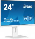 Monitor 24 cale XUB2497HSN-W2 IPS, USB-C Dock, HDMI, DP, 300cd, Pivot, HAS, biały /5y/