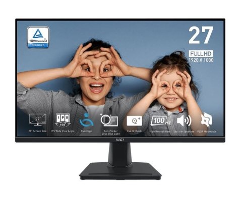 Monitor PRO MP275 27 cali /LED/FHD/Flat/100Hz/Black