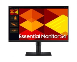 Monitor 27 cali S40GD IPS 1920x1080 FHD 16:9 2xHDMI 1xDP 2xUSB-A 2.0 1xUSB-B 5ms 100Hz HAS+PIV płaski 3YOn-Site (LS27D400GAUXEN)