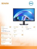 Monitor SE2425H 23.8 cala LED VA/1920x1080/HDMI/VGA/3Y