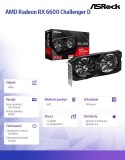 Karta ASROCK AMD Radeon RX6600 Challenger D 8GB GDDR6