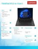 Ultrabook ThinkPad X13 2in1 G5 21LW0018PB W11Pro Ultra5 125U/16GB/512GB/INT/13.3 WUXGA/Touch/Black/3YRS Premier Support HB + CO2